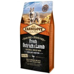 Carnilove Fresh Ostrich & Lamb for Small Breed ADULT