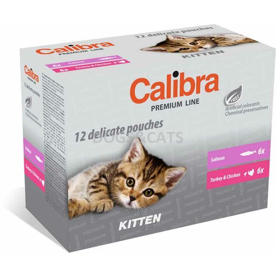 Calibra Pouch Kitten Cat Multipack