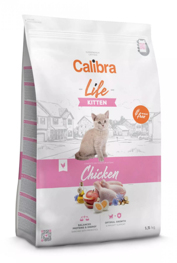 Calibra Cat Life Kitten Chicken 12 kg