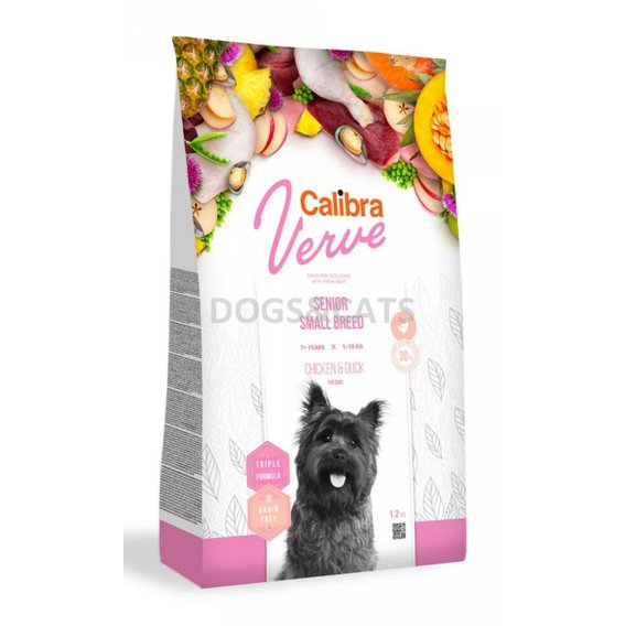 Calibra Dog Verve Senior Small Chicken Duck