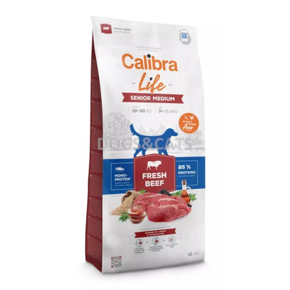 Calibra Dog Life Fresh Beef Senior Medium