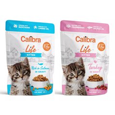 Calibra Cat Life Kitten GF kapsa gravy