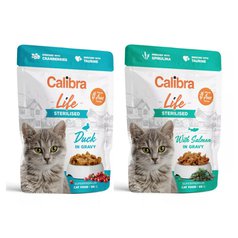 Calibra Cat Life Sterilised GF kapsa gravy