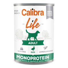 Calibra Dog Life Adult Duck monoprotein konzerva