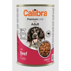 Calibra Dog Beef Jelly 1240 g konzerva