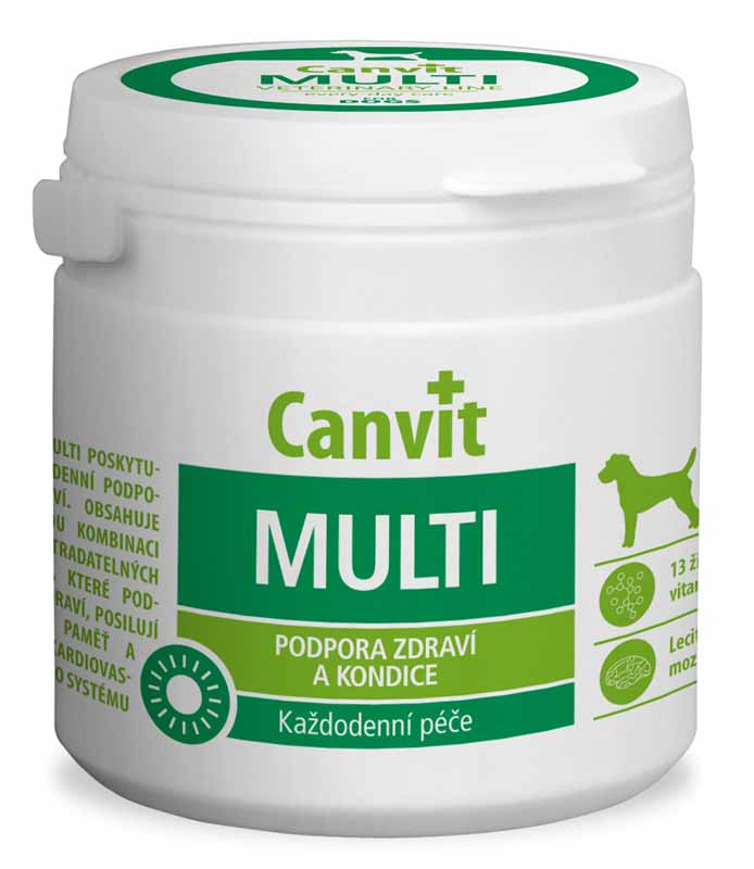 Canvit MULTI 500 g, vitamínové tablety pro psy