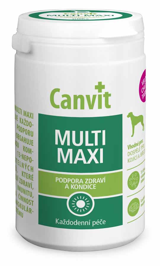 Canvit MULTI MAXI 460 g, vitamínové tablety pro psy