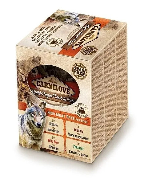 Carnilove dog pouch MULTIPACK 4x 300 g
