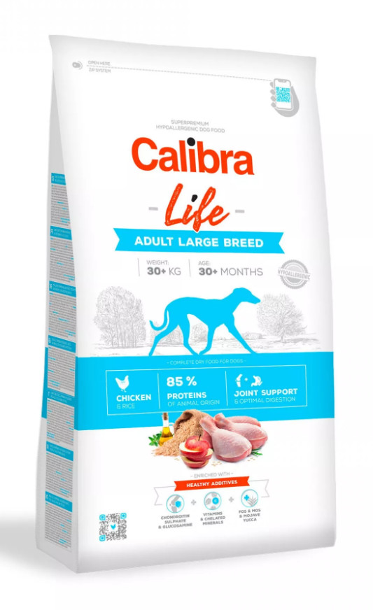 Calibra Dog LIFE Adult Large Breed Chicken 12 kg