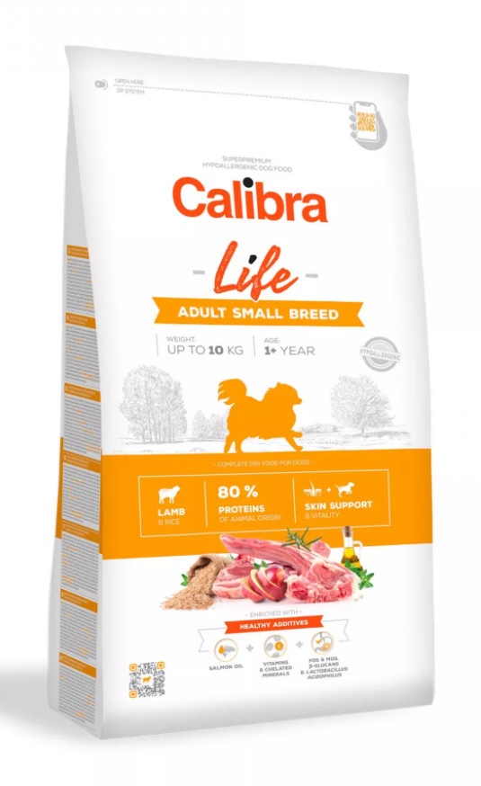 Calibra Dog LIFE Adult Small Breed Lamb 12 kg
