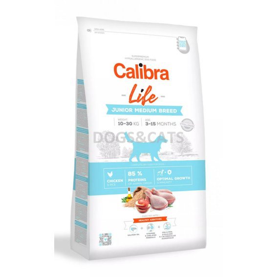 Calibra LIFE Junior Medium Chicken