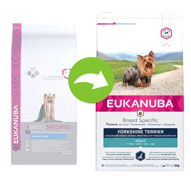 Eukanuba yorkshire terrier outlet dog food