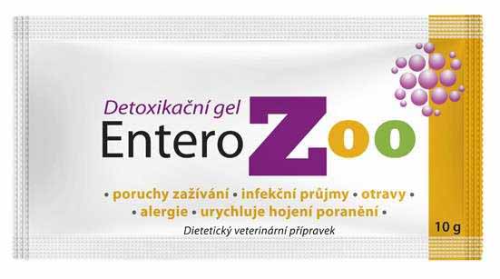 Entero ZOO detoxikační gel pro psy a kočky 15x 10 g