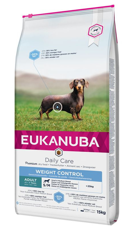 Eukanuba DC WEIGHT CONTROL Adult Small/Medium 15 kg