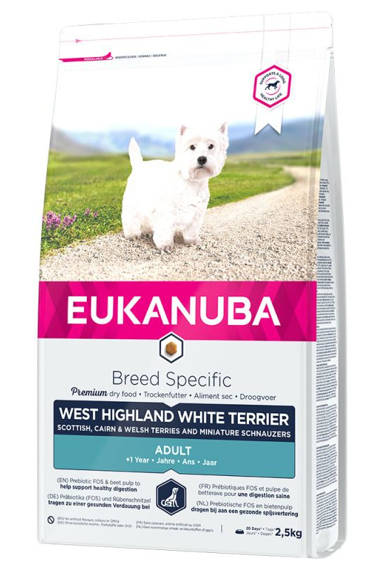 Eukanuba BS WEST HIGHLAND WHITE TERRIER 2,5 kg