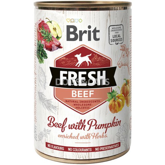 Brit Fresh Beef with Pumpkin