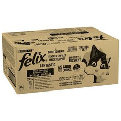 Felix Fantastic masový výběr v želé, kapsičky 80x 85 g