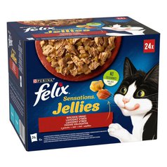 Felix Sensations masový výběr v želé, kapsičky 24x 85 g