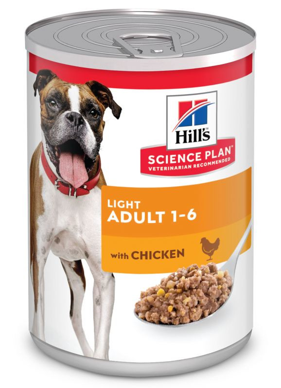 Hills SP ADULT LIGHT Chicken konzerva 370 g