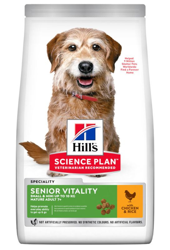 Hills SP Senior Vitality Small & Mini Chicken 6 kg