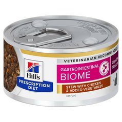 Hills PD Feline Gastrointestinal Biome Chicken Stew, konzerva