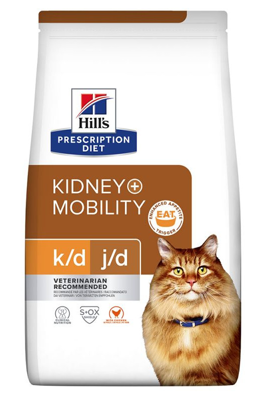 Hills PD Feline K/D + J/D Kidney + Mobility 1,5 kg