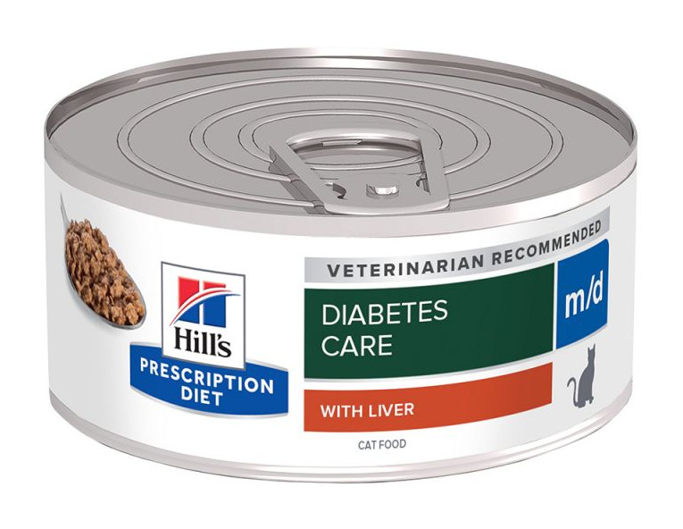 Hills PD Feline M/D Diabetes Care konzerva 156 g