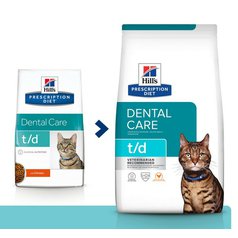 Hills PD Feline T/D Dental Care drůbeží