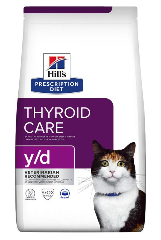 Hills PD Feline Y/D Thyroid Care 3 kg
