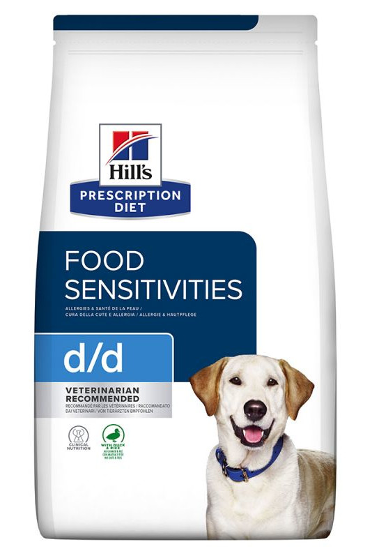 Hills PD Canine D/D Sensitivities Duck & Rice 12 kg