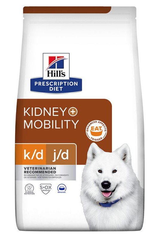 Hills PD Canine K/D + J/D Kidney + Mobility 12 kg