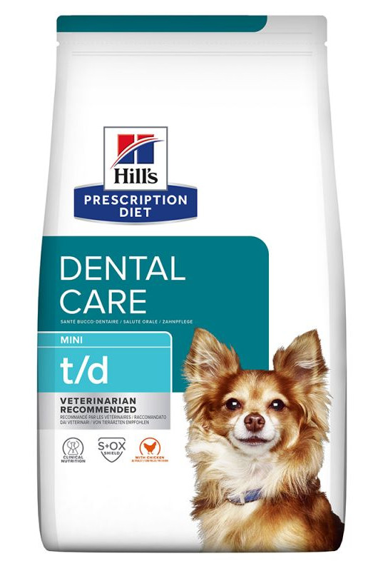 Hills PD Canine T/D Dental Care Mini 3 kg