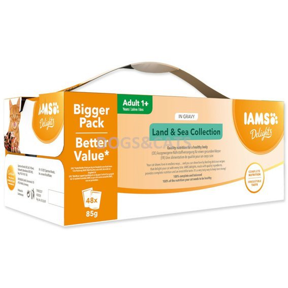 Iams Cat Land Sea Collection Gravy