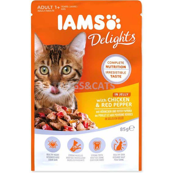 Iams Cat Adult Chicken Pepper Wet