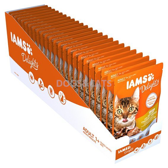 Iams Cat Adult Chicken Turkey Wet
