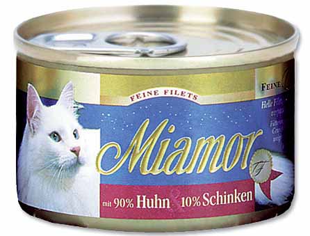 Miamor Cat Filets konzerva kuře se šunkou 100 g