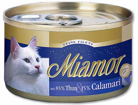 Miamor Cat Filets konzerva tuňák & kalamáry 100 g