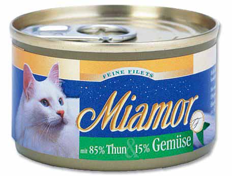 Miamor Cat Filets konzerva tuňák se zeleninou 100 g