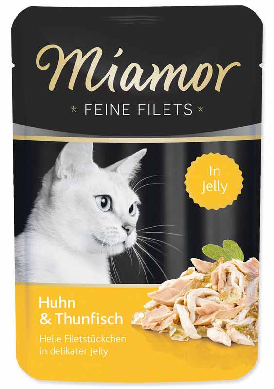 Miamor Cat Filets kapsička kuře a tuňák 100 g