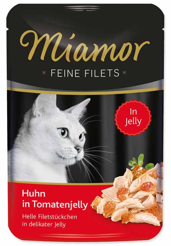 Miamor Cat Filets kapsička kuře a rajče 100 g