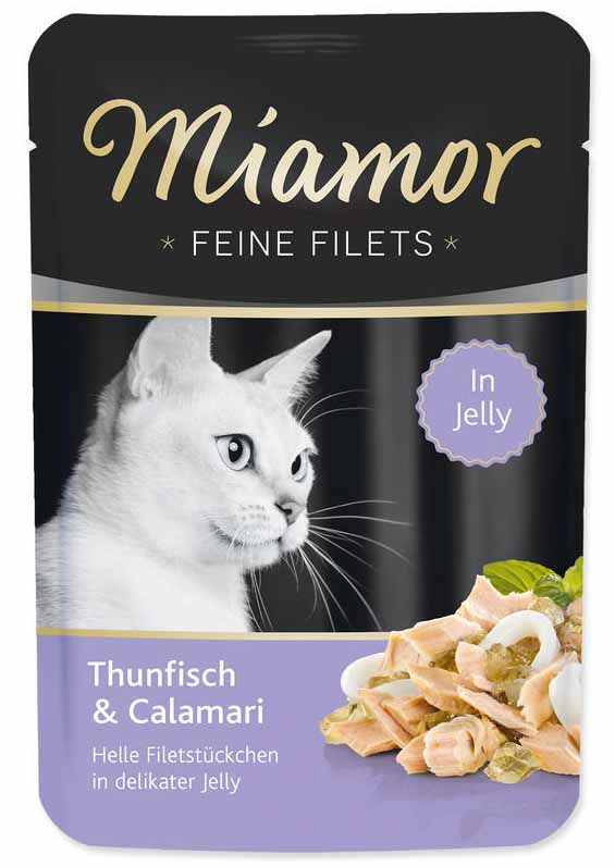 Miamor Cat Filets kapsička tuňák a kalamáry 100 g
