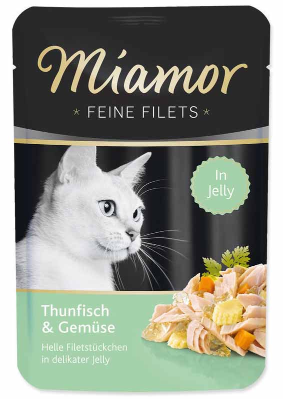 Miamor Cat Filets kapsička tuňák a zelenina 100 g