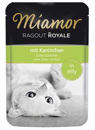 Miamor Cat Ragout Jelly králík kapsička 100 g