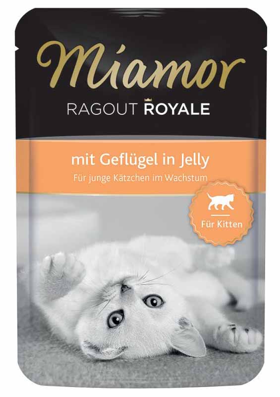 Miamor Cat Ragout Junior drůbeží kapsička 100 g