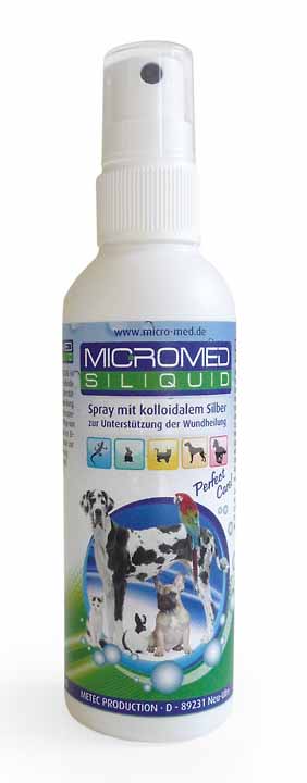 Micromed SILIQUID sprej s koloidním stříbrem na hojení ran 100 ml