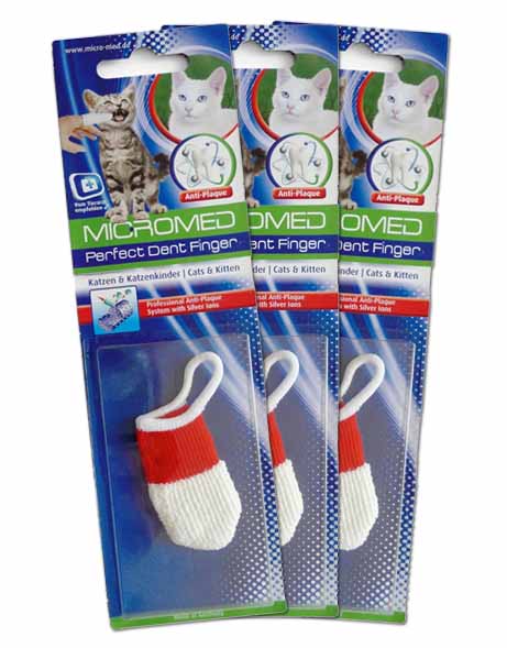 Prstový kartáček Micromed pro kočky