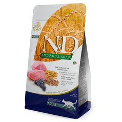 N&D Ancestral Grain CAT Adult Lamb & Blueberry