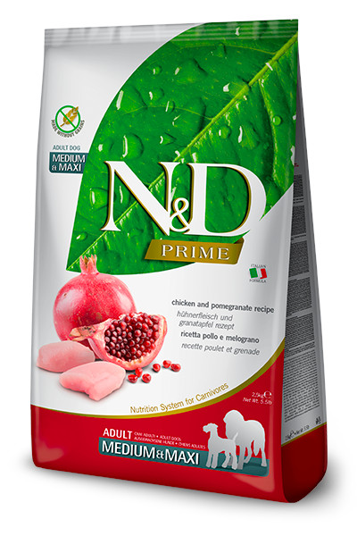 N&D Prime DOG Adult M/L Chicken & Pomegranate 12 kg