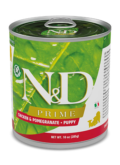 N&D Prime DOG Puppy Chicken & Pomegranate 285 g konzerva