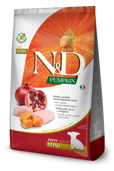 N&D Pumpkin DOG Puppy Mini Chicken & Pomegranate 14 kg